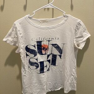 Promesa White Graphic Tee